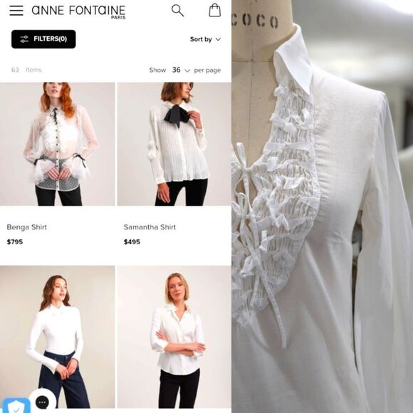 Anne Fontaine Tunic - Picture 3 of 7